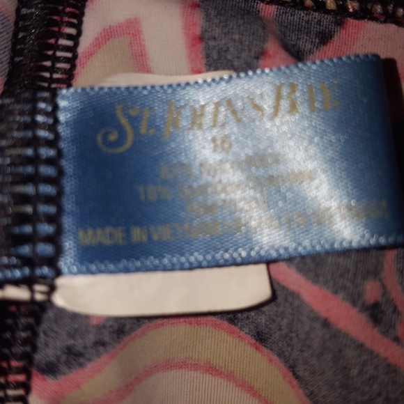 👙 St John's Bay tankini swim top - size 16 in EUC - Picture 4 of 4